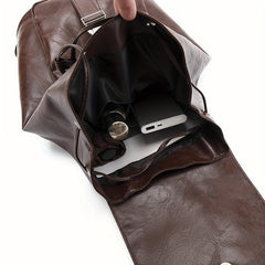 Vintage Niche Solid Backpack Lightweight Travel Daypack