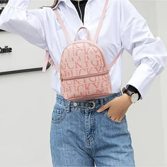 Stylish Mini Zipper Backpack Women's Backpacks & Bags 8x26.7x1.2 Inch