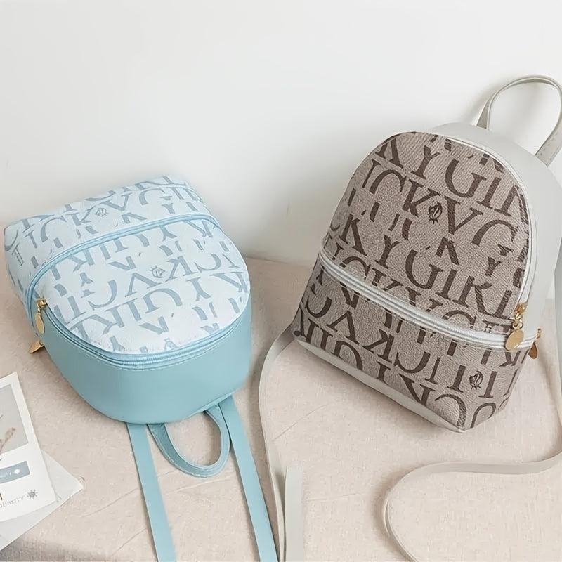 Stylish Mini Zipper Backpack Women's Backpacks & Bags 8x26.7x1.2 Inch