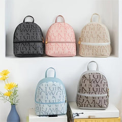 Stylish Mini Zipper Backpack Women's Backpacks & Bags 8x26.7x1.2 Inch