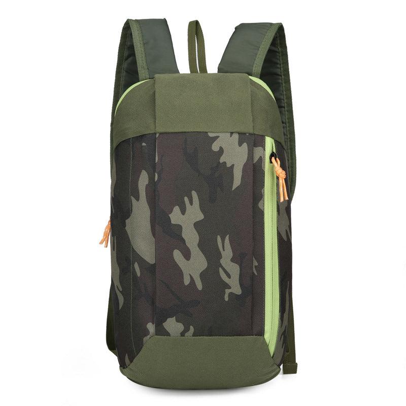 Waterproof Backpack Camouflage Pattern Gym Bag