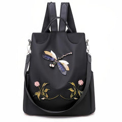 Women's Minimalist Large Capacity Backpack Girls Travel Bag