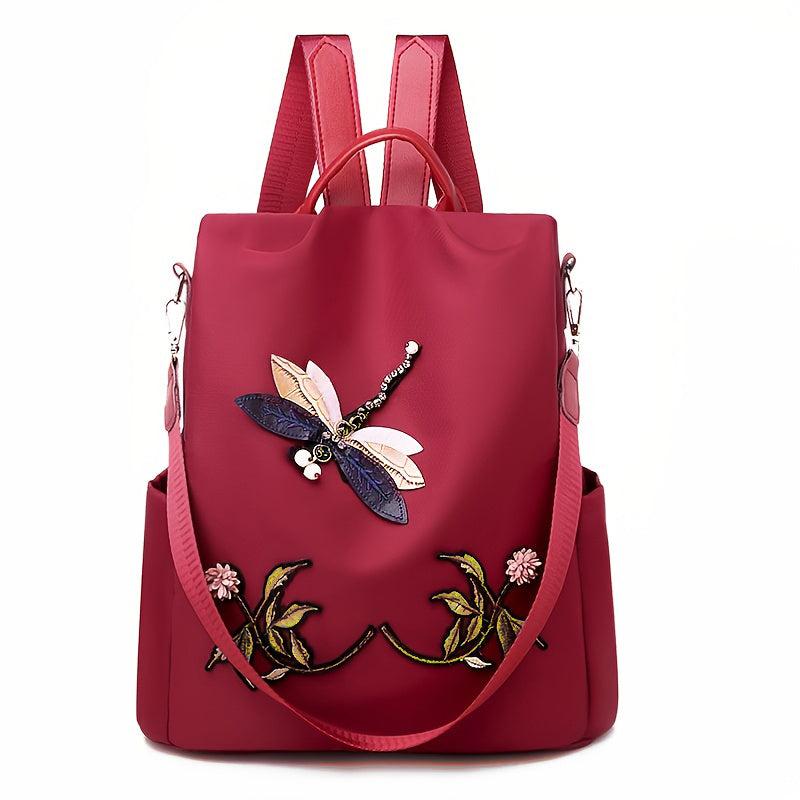 Women's Minimalist Large Capacity Backpack Girls Travel Bag