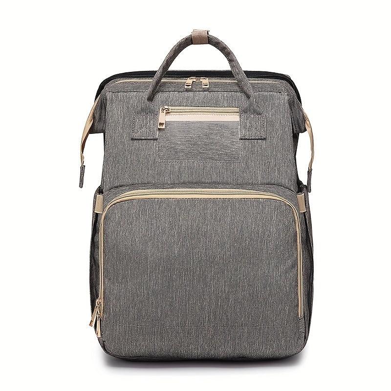 Portable Zipper Backpack Large Capacity Rucksack School Bag