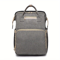 Portable Zipper Backpack Large Capacity Rucksack School Bag