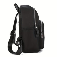 Flower Embroidery Schoolbag Lightweight Travel Daypack