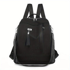 Preppy Convertible Backpack Purse Waterproof Travel Bag
