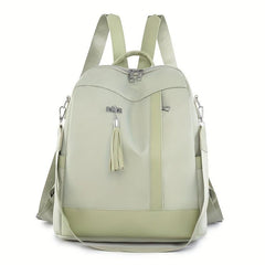 Preppy Convertible Backpack Purse Waterproof Travel Bag