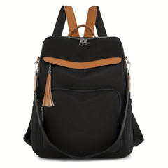 Vintage Convertible Backpack Purse Preppy Daypack Women's Casual School Bag