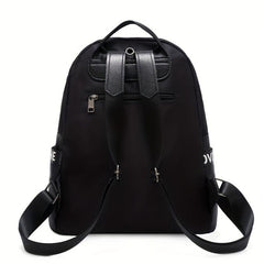 Minimalist Solid Backpack All Match Storage Bag Women's Rucksack