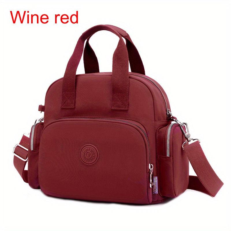 Top Handle Backpack Purse Crossbody Bag Mommy Bag For Traveling