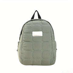 Puffer Quilted Backpack Lightweight Travel Daypack