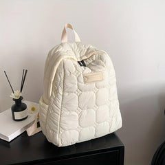 Puffer Quilted Backpack Lightweight Travel Daypack