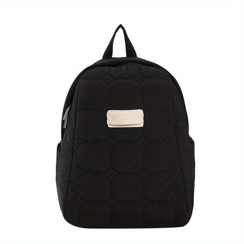 Puffer Quilted Backpack Lightweight Travel Daypack