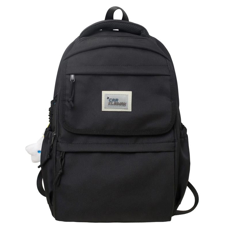 Large Capacity Zipper Backpack School Bag