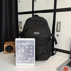 Minimalist Backpack Versatile Storage Rucksack Women's Travel Bag