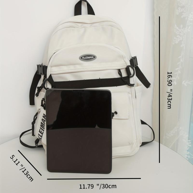Minimalist Backpack Versatile Storage Rucksack Women's Travel Bag