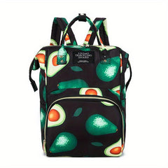 Large Capacity Tote Diaper Bag Mommy Backpack With Insulation Pockets