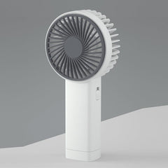 Mini Handheld Fan USB Rechargeable Small Personal Fan with Light