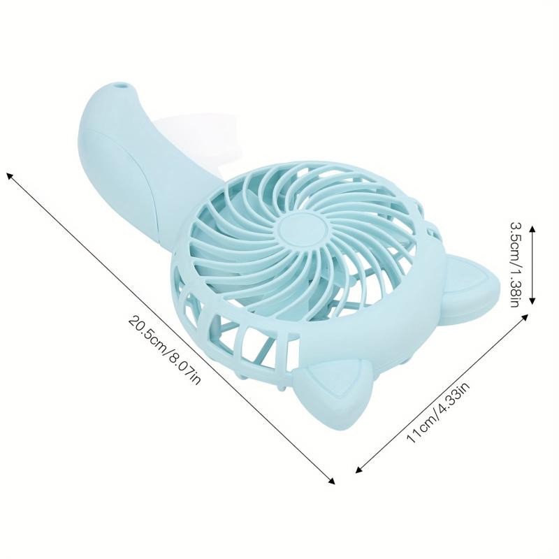Mini Fans Handheld Cooling Portable Manual Powerful Pocket Fans