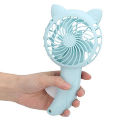 Mini Fans Handheld Cooling Portable Manual Powerful Pocket Fans