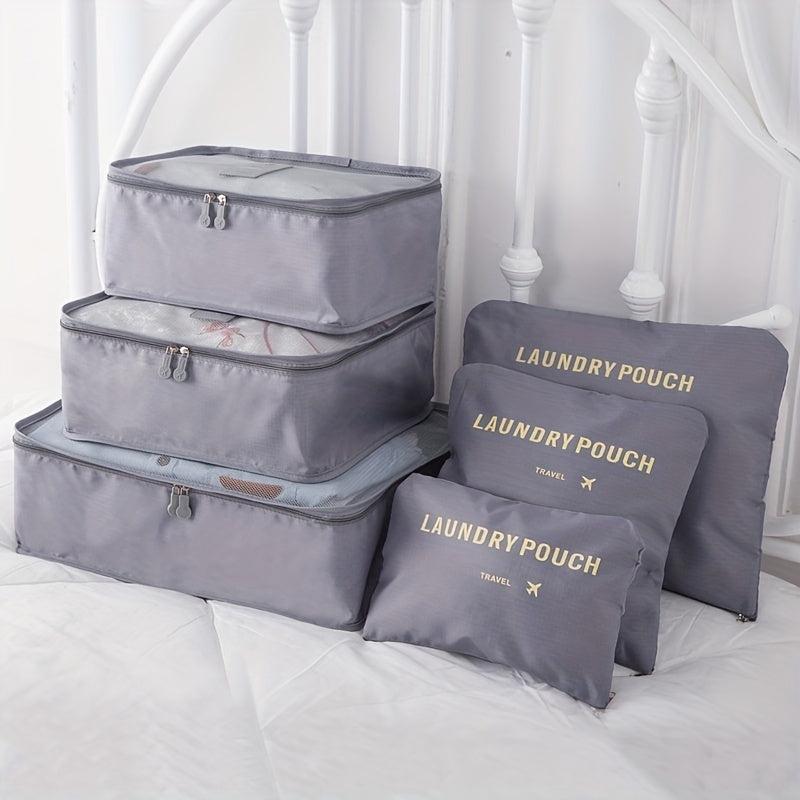 Mesh Clear Luggage Packing Organizer Lightweight Packing Cubes