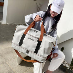 Travel Bag Zipper Lightweight Organizer Duffel Crossbody Bag Sports Bag