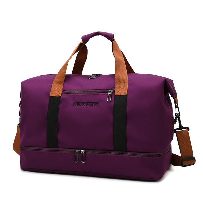 Travel Bag Zipper Lightweight Organizer Duffel Crossbody Bag Sports Bag