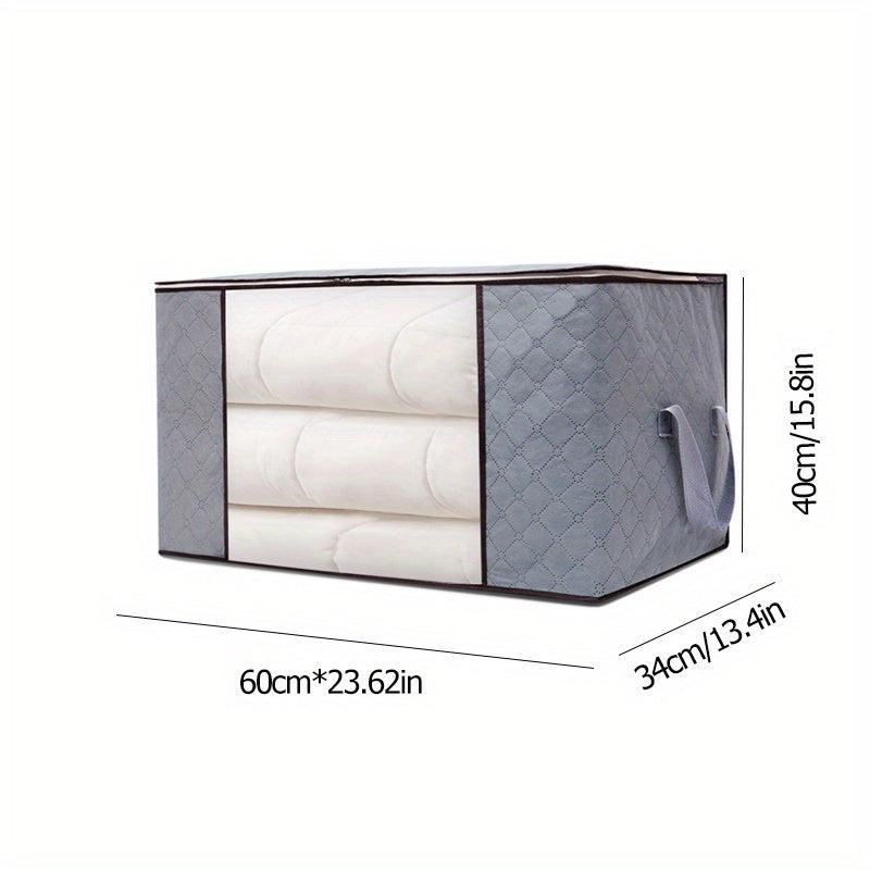 Large Capacity Zipper Storage Bag Clothes Quilt Storage Bag
