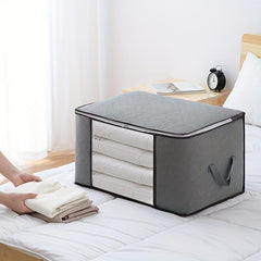 Large Capacity Zipper Storage Bag Clothes Quilt Storage Bag