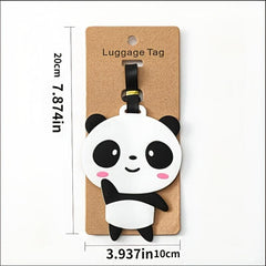 Silicon Travel Luggage Tag Creative Style ID Address Holder