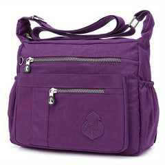 Waterproof Nylon Crossbody Bag for Women