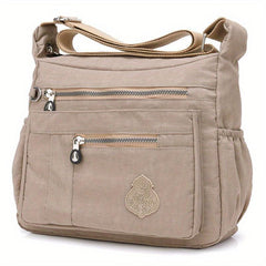 Waterproof Nylon Crossbody Bag for Women