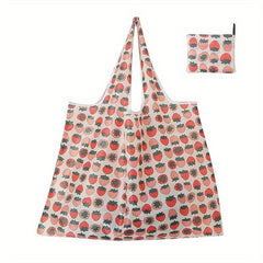 Large Cartoon Foldable Portable Shopping Bag Large Capacity