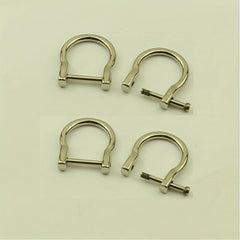 2pcs Metal Detachable D Ring Buckle for Handbag Strap