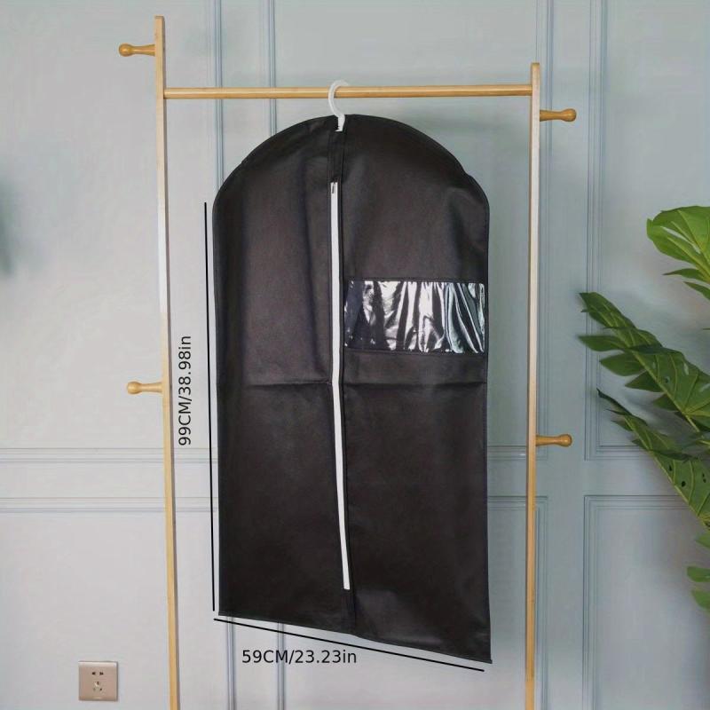 Zipper Clothes Dust Cover Hanging Suit Bag