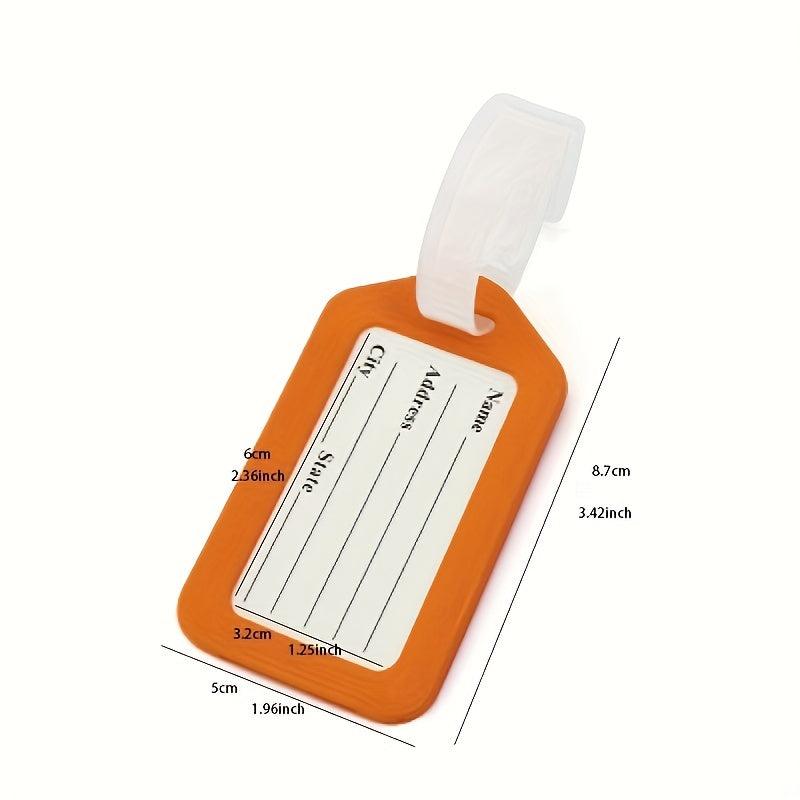 12PC Mixed Luggage Tag Baggage Sleeve Marker