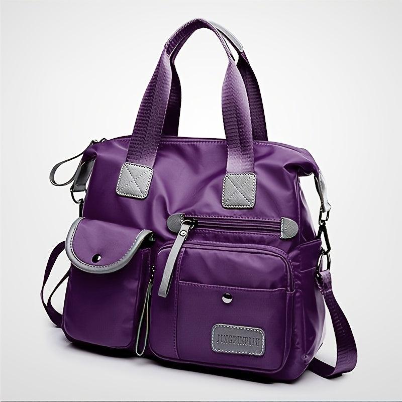 Casual Travel Bag Multifunctional Large Handbag Stylish Luggage Shoulder Bag