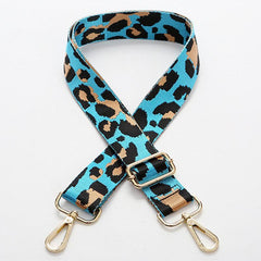 Leopard Print Bag Accessories Long Strap Women's Adjustable Crossbody Strap