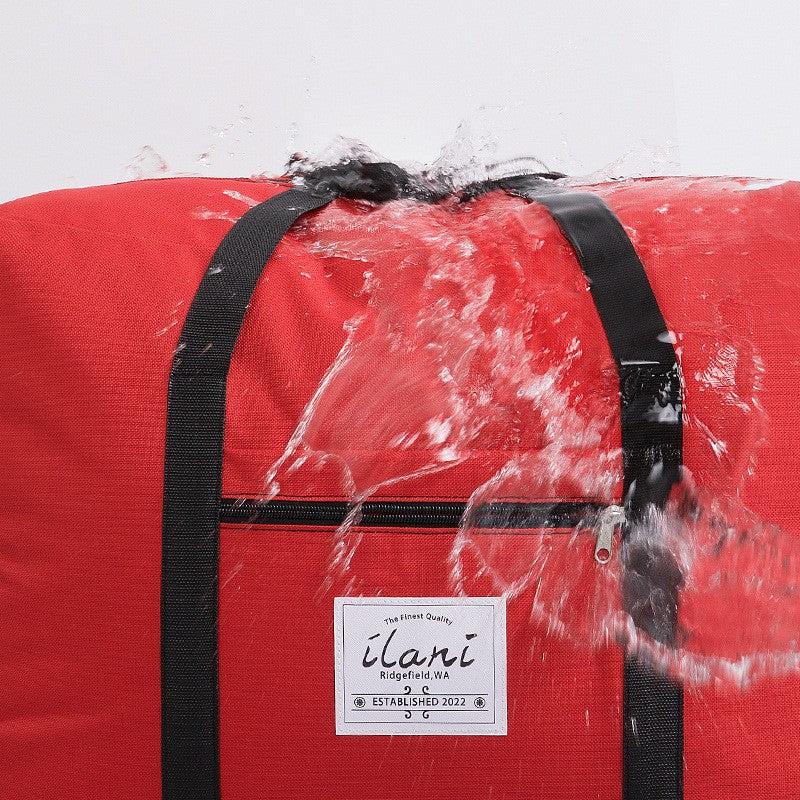 600D Oxford Cloth Reinforced Luggage Bag Clothes Storage Moving Bag