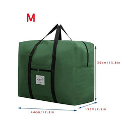 600D Oxford Cloth Reinforced Luggage Bag Clothes Storage Moving Bag