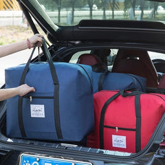 600D Oxford Cloth Reinforced Luggage Bag Clothes Storage Moving Bag