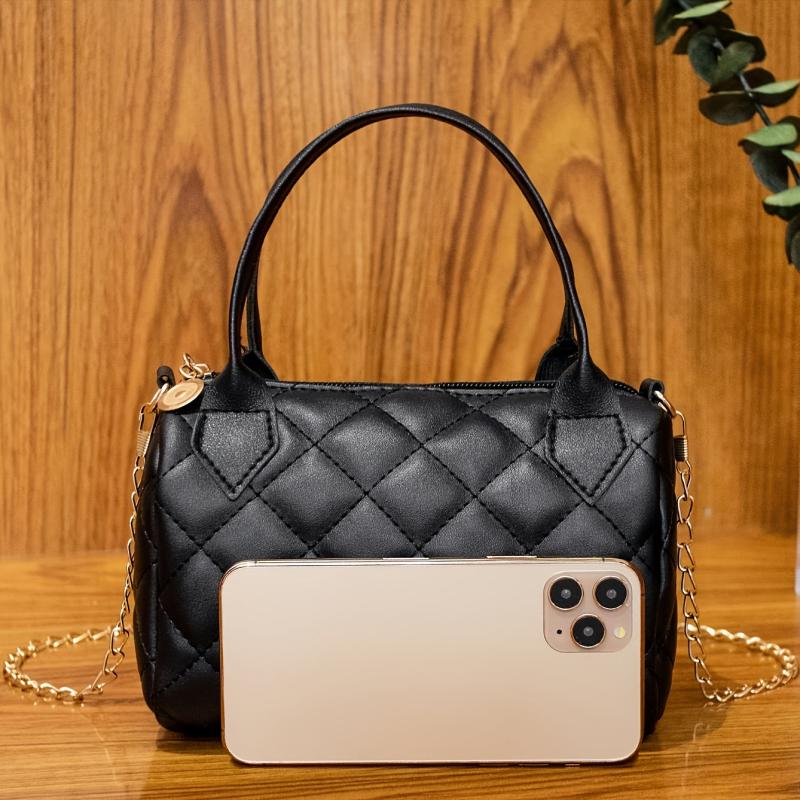 Argyle Handbag Women's Crossbody Boston Bag