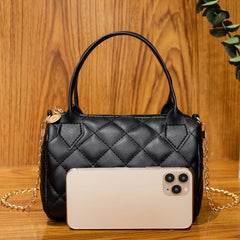 Argyle Handbag Women's Crossbody Boston Bag