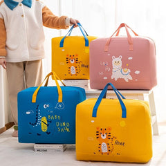 Cartoon Pattern Storage Bag Large Capacity Clothes Storage Bag