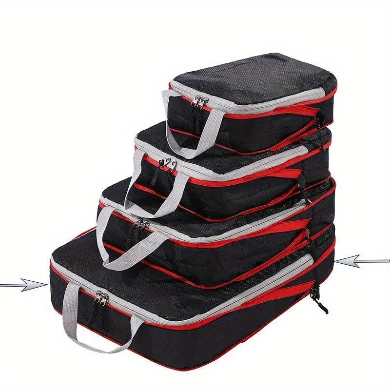 Compression Packing Cube Travel Luggage Organizer Lightweight Clothes Bag