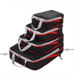 Compression Packing Cube Travel Luggage Organizer Lightweight Clothes Bag