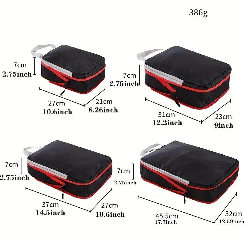 Compression Packing Cube Travel Luggage Organizer Lightweight Clothes Bag