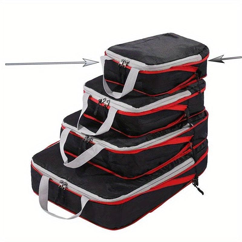 Compression Packing Cube Travel Luggage Organizer Lightweight Clothes Bag