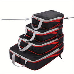 Compression Packing Cube Travel Luggage Organizer Lightweight Clothes Bag